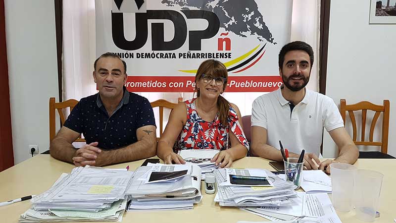 Luisa Ruiz, portavoz de UDP en el Ayuntamiento de Pearroya Pueblonuevo