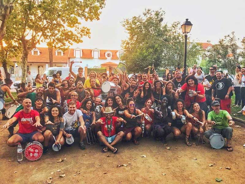 Peñarroya acogió el encuentro nacional de batucadas