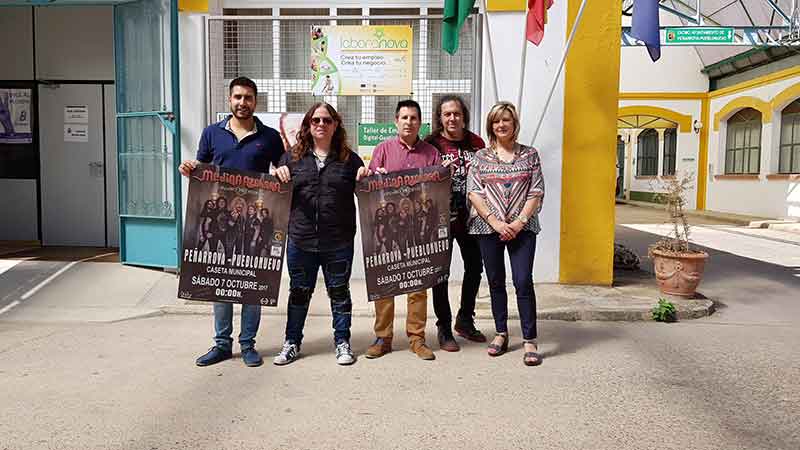 Acto de presentacin del concierto de Medina Azahara