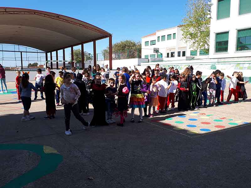 Fiesta de otoo y Halloween en el CEIP Aurelio Snchez