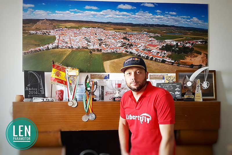 Sexto en el mundial de paramotor en la categor�a de Slalom