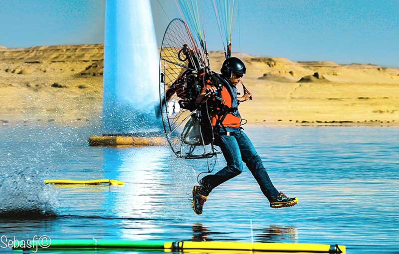 Sexto en el mundial de paramotor en la categor�a de Slalom