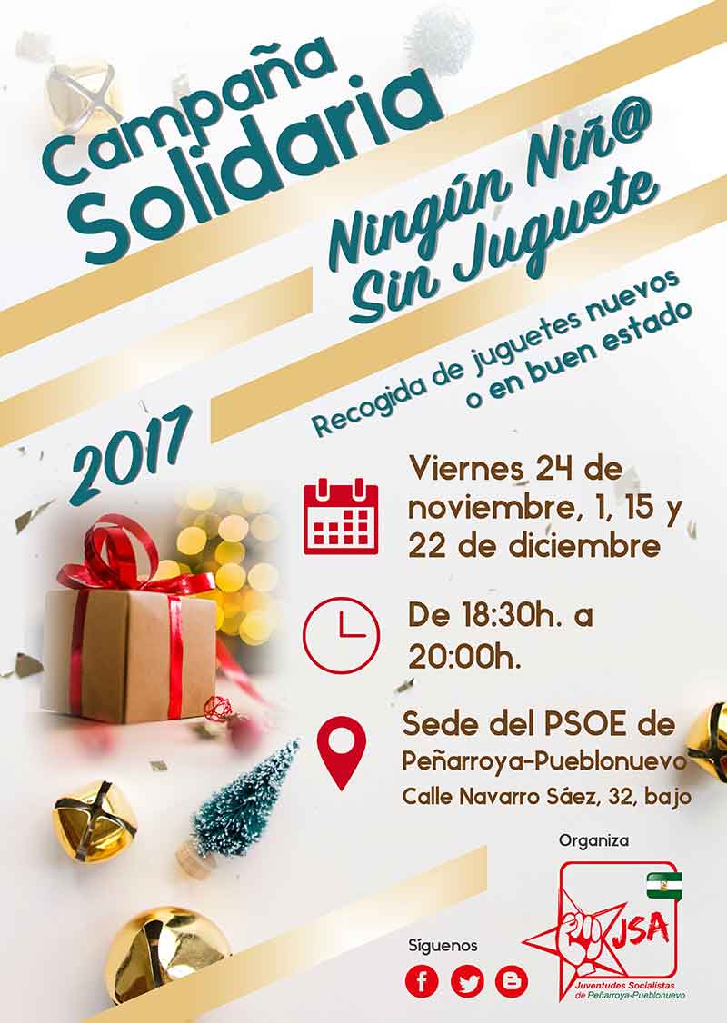 Campaa solidaria Ningn nio sin Juguete