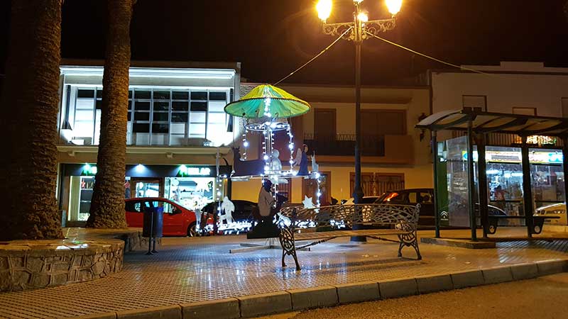 Encendido alumbrado de Navidad en Pearroya