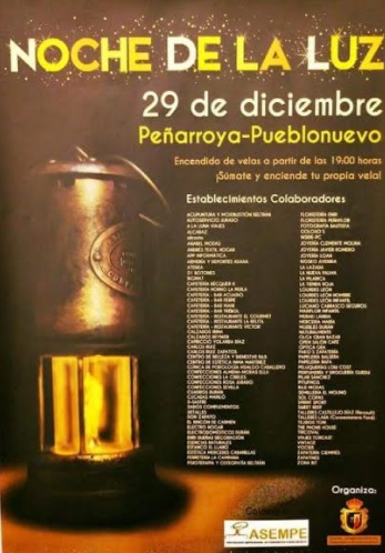  El encendido de las velas se llevar a cabo a las 19,00h