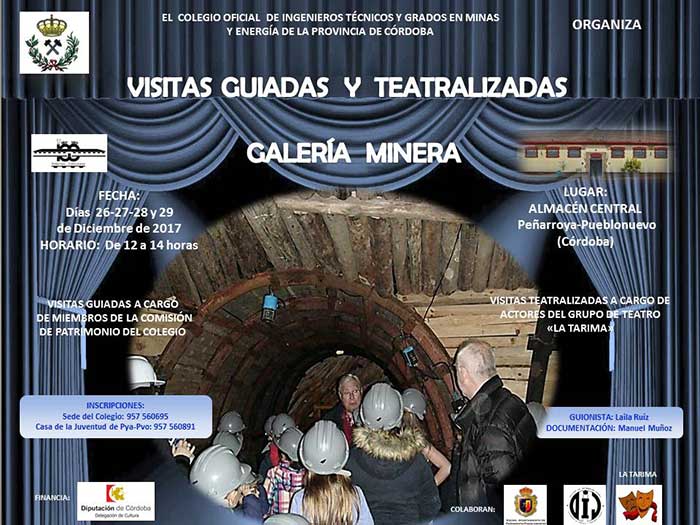 Visitas teatralizadas galera minera