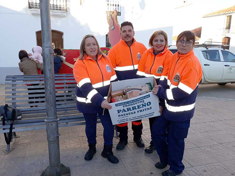 El �Trineo Solidario� recoge m�s de seiscientos kilos