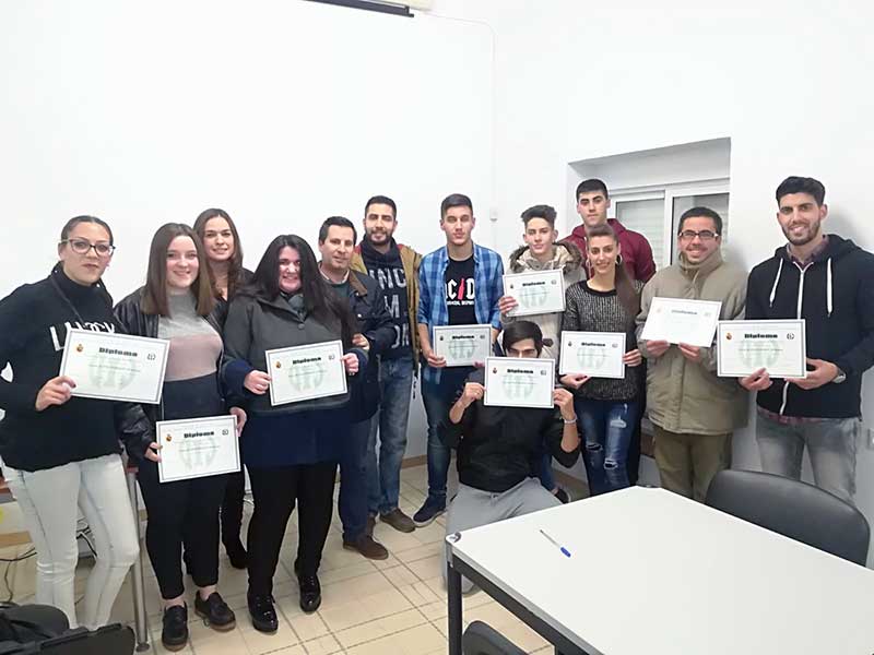 Clausura del curso de Photoshop