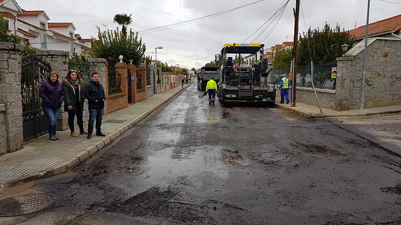 Aasfaltadas 10 calles de la localidad