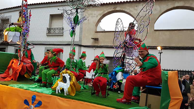 Cabalgata de Reyes en Pearroya Pueblonuevo
