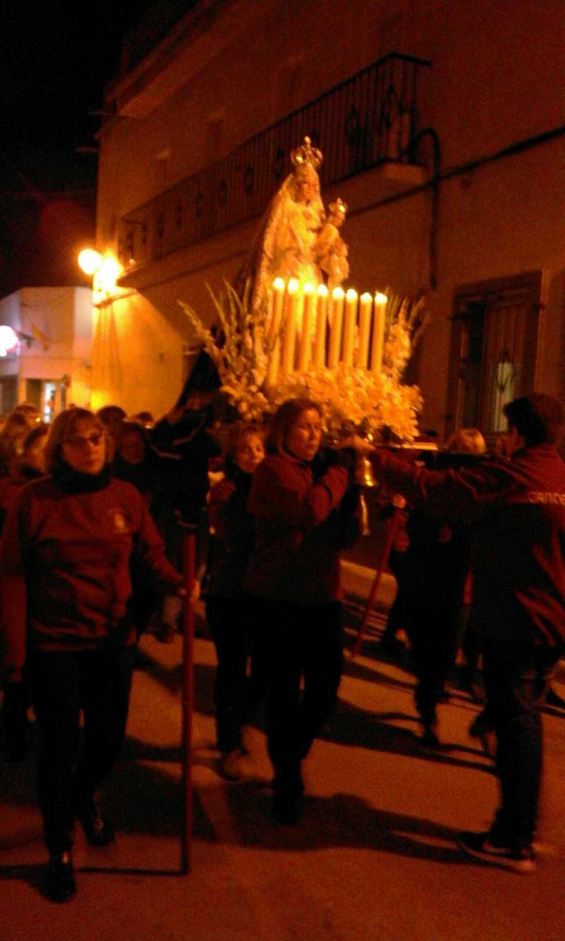 Procesin de la Virgen de la Candelaria