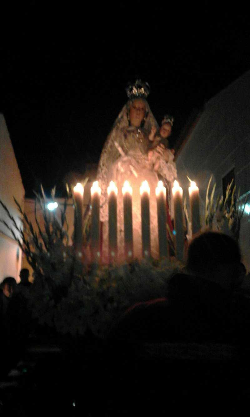 Procesin de la Virgen de la Candelaria