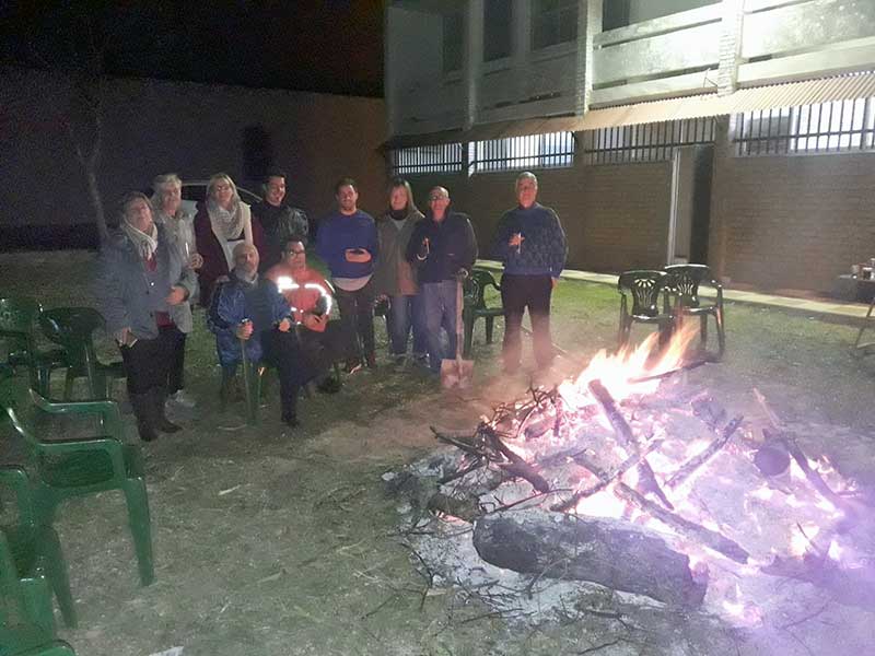 Celebracin de la candelaria en Pearroya-Pueblonuevo