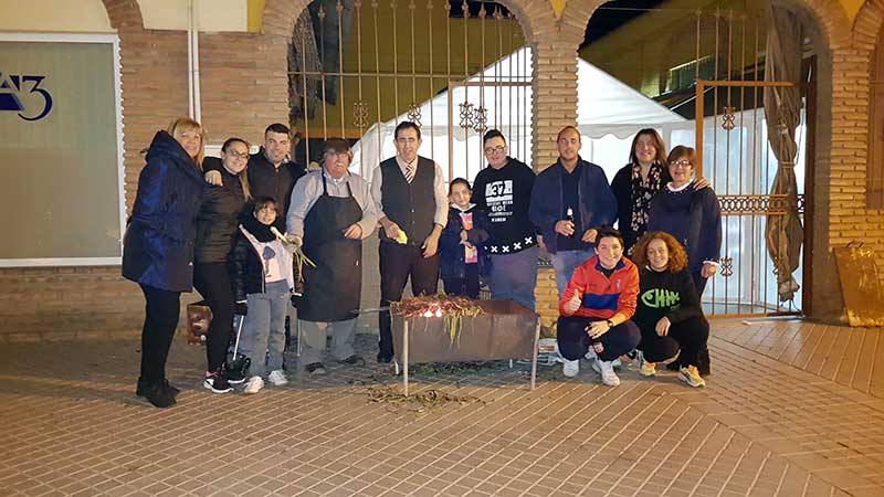 Celebracin de la candelaria en Pearroya-Pueblonuevo