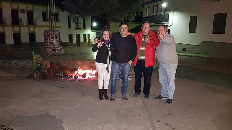 Celebracin de la candelaria en Pearroya-Pueblonuevo