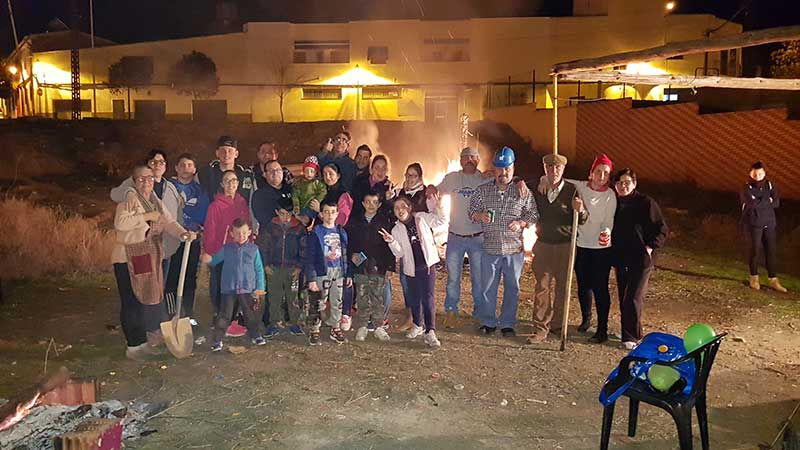 Celebracin de la candelaria en Pearroya-Pueblonuevo