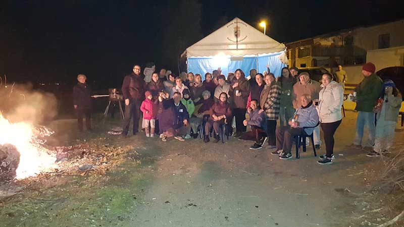 Celebracin de la candelaria en Pearroya-Pueblonuevo