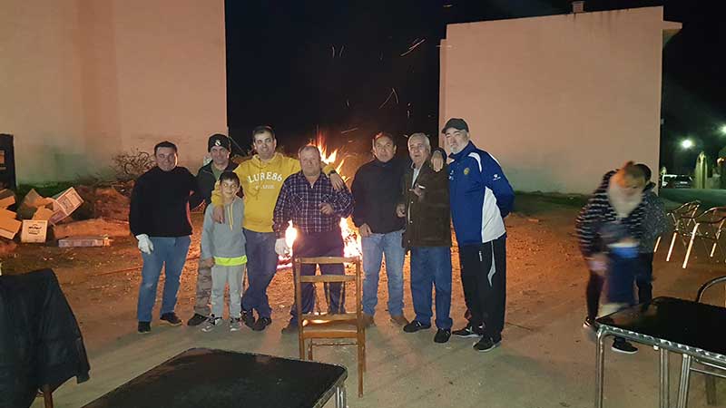 Celebracin de la candelaria en Pearroya-Pueblonuevo