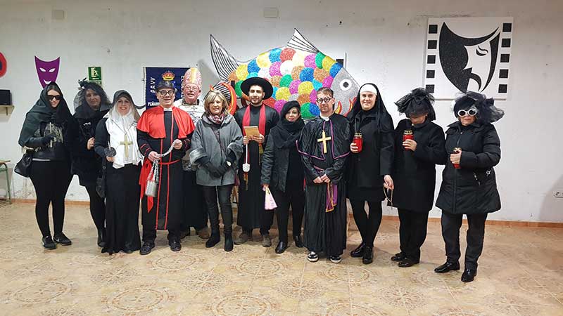 Entierro de la sardina en Pearroya Pueblonuevo