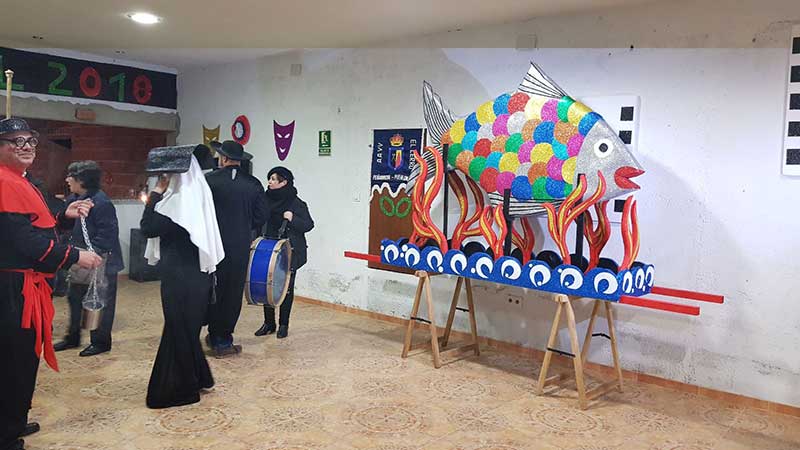 Entierro de la sardina en Pearroya Pueblonuevo