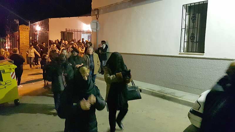 Entierro de la sardina en Pearroya Pueblonuevo