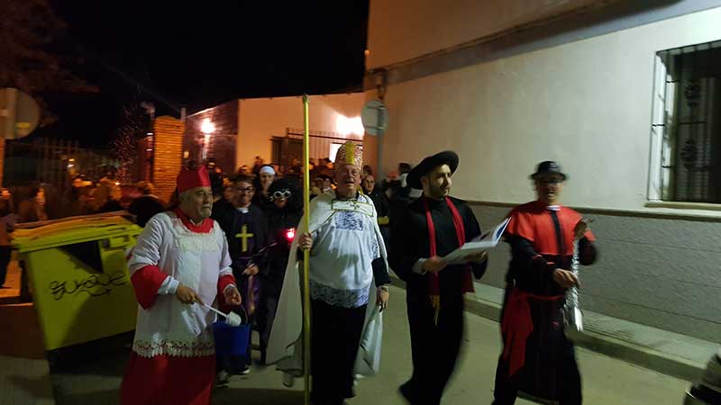 Entierro de la sardina en Pearroya Pueblonuevo