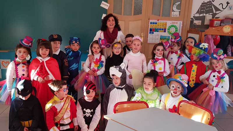 Carnaval en el Colegio Presentacin de Mara