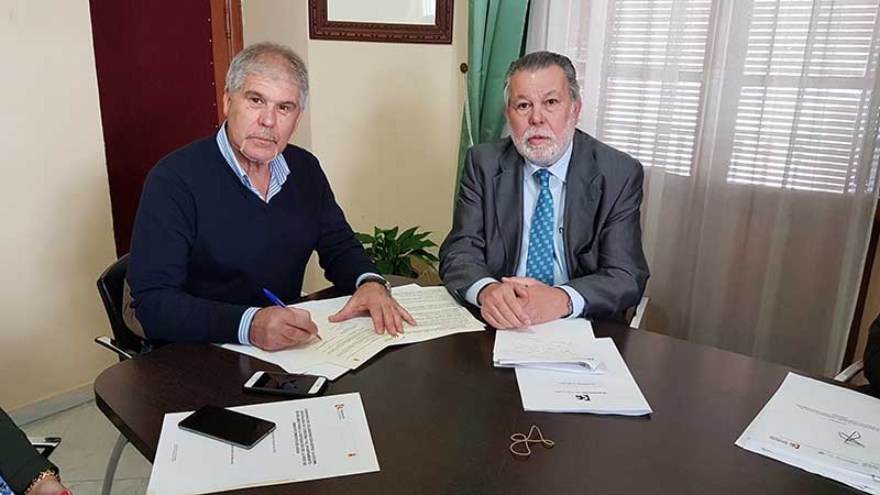 Ayuntamiento y Diputaci�n firman un convenio por un importe de 191.000 