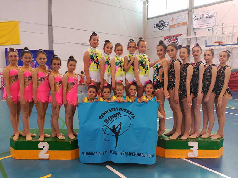 Un doble-doble de triunfos para Gimnasia Rtmica 30 Grados