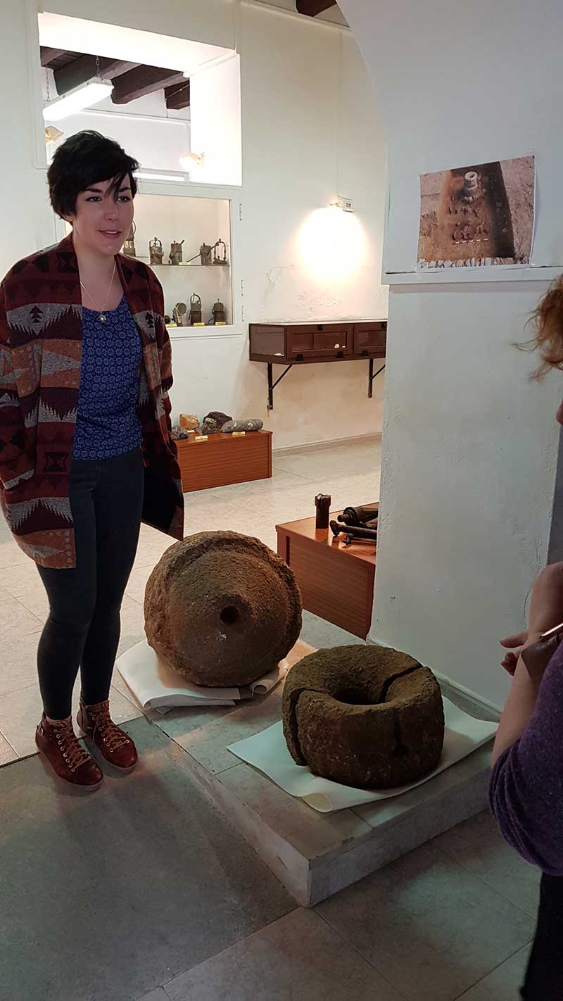 Exposici�n con los restos �beros descubiertos