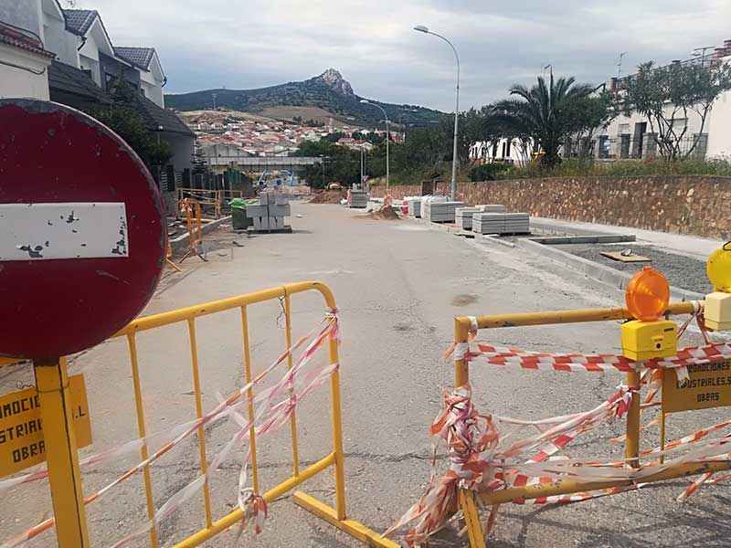 Obra de la avenida Jos Simn de Lillo
