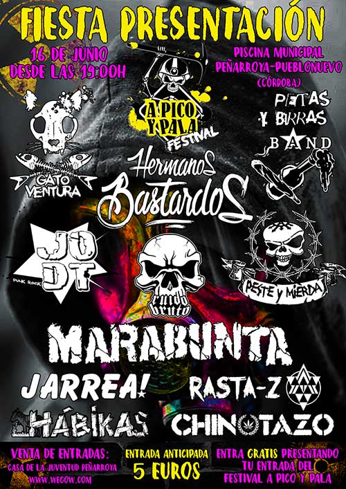 Primavera Of Colours y Fiesta Presentacin A Pico y Pala