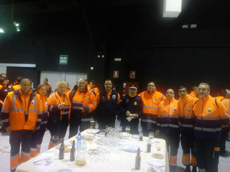 Los voluntarios de Pearroya al trmino de un curso de formacin