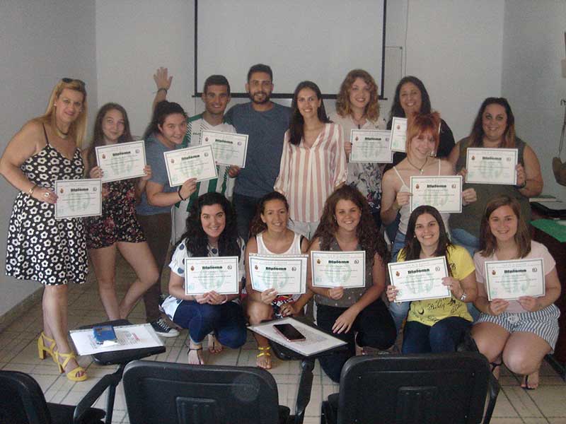 Clausura del curso de de habilidades sociales y autoestima