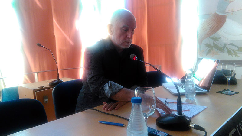 Pedro Ruiz habl� de �el universo barroco del Corral de Comedias �