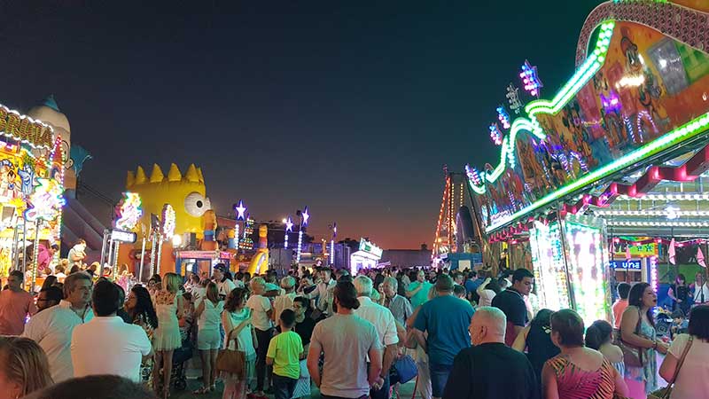 Comienza la feria en honor a la Asuncin de Nuestra Seora