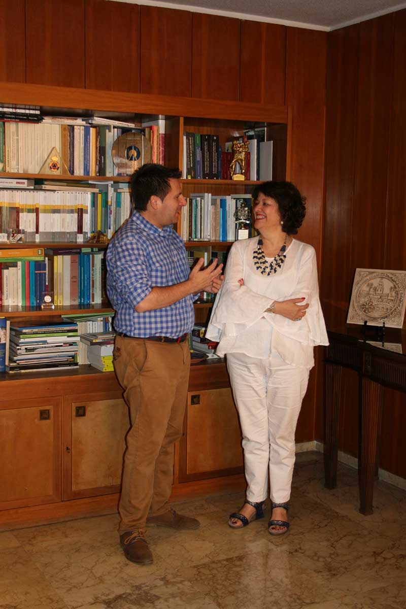 Rafaela Valenzuela y Jos Ignacio Expsito