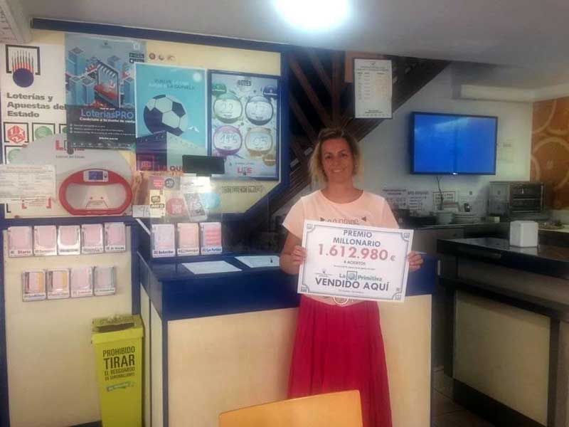 Sellado en Pearroya un boleto de la primitiva  de seis aciertos