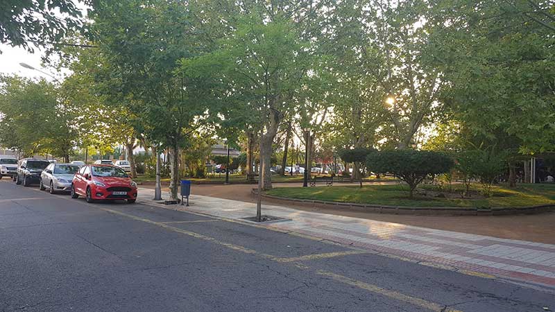 Remodelacin de la Plaza Santa Brbara 