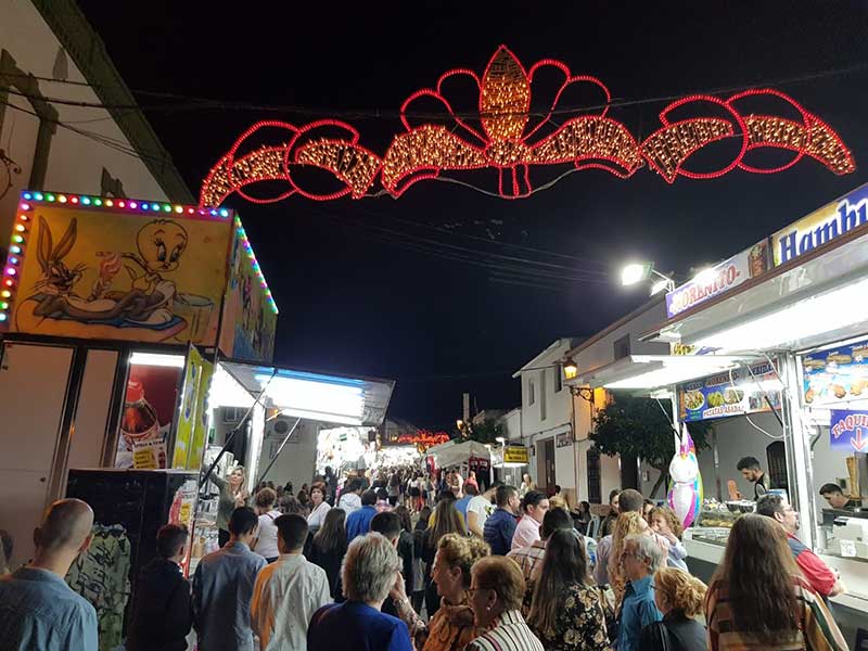 La Feria termina con el espectculo pirotcnico