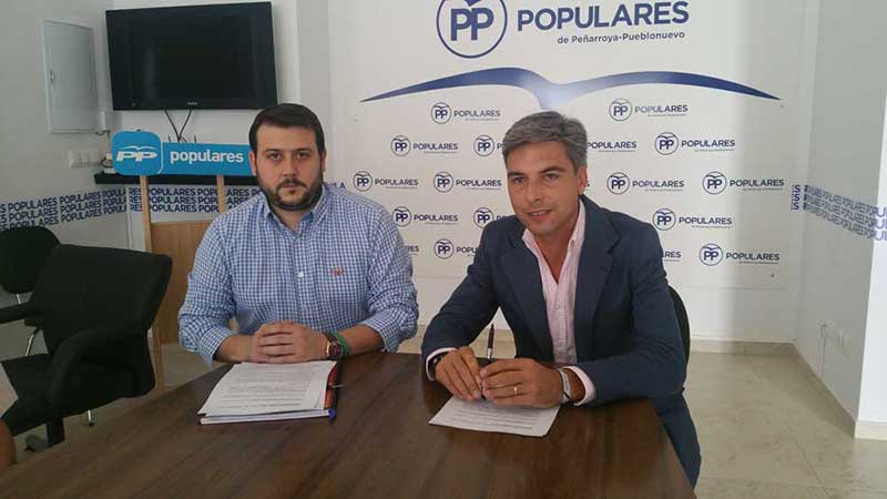 Jos Manuel Medina y Andrs Lorite