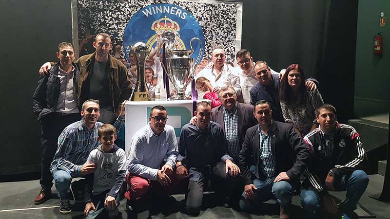 La pea madridista El mejor club del mundo celebra su 20 aniversario