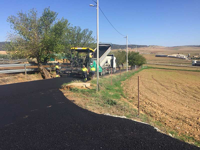 Carretera del cementerio de Nuestra Seora del Rosario