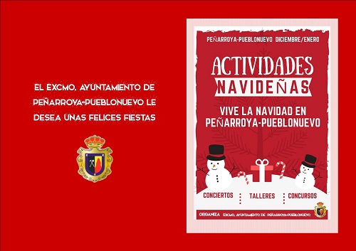 actividades programadas para la Navidad 