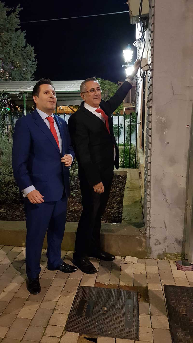 Encendido del rbol de Navidad