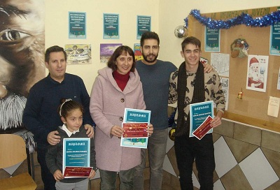 Entrega de premios del XII concurso de postales de Navidad