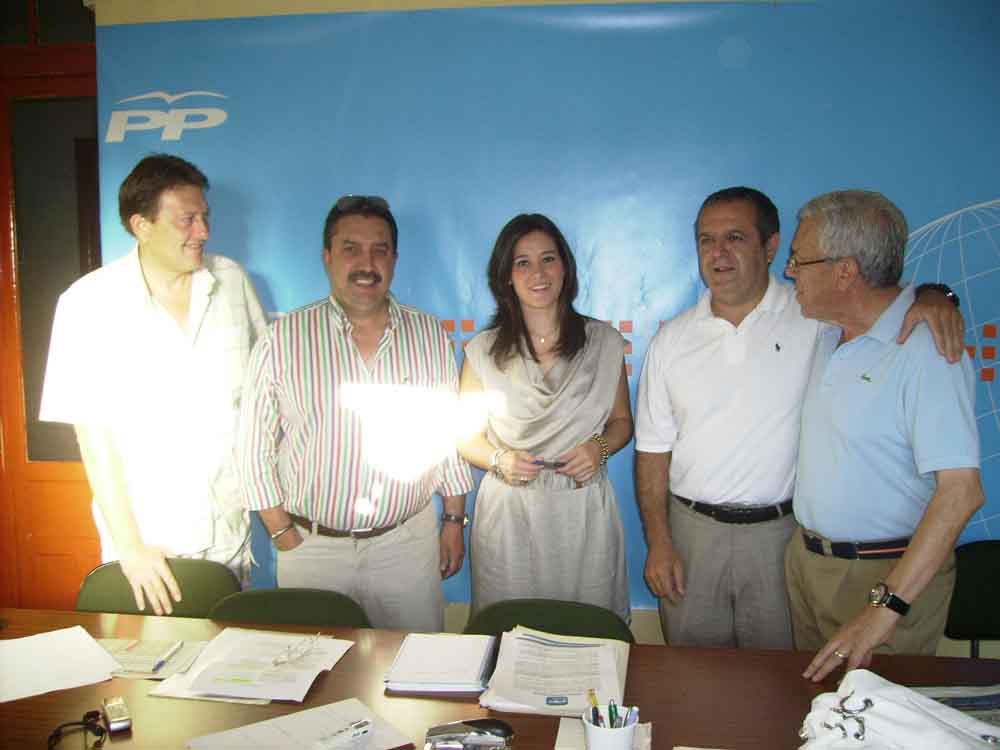 Salvador Fuentes visita Pe�arroya
