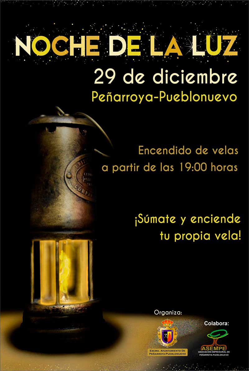  El encendido de las velas tendr lugar a las 19,00h