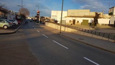 Pintado de las lneas viales y de los pasos de peatones 