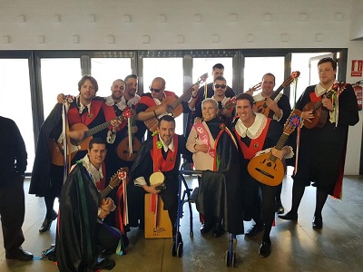 La tuna ondea sus capas en Ojuelos Altos